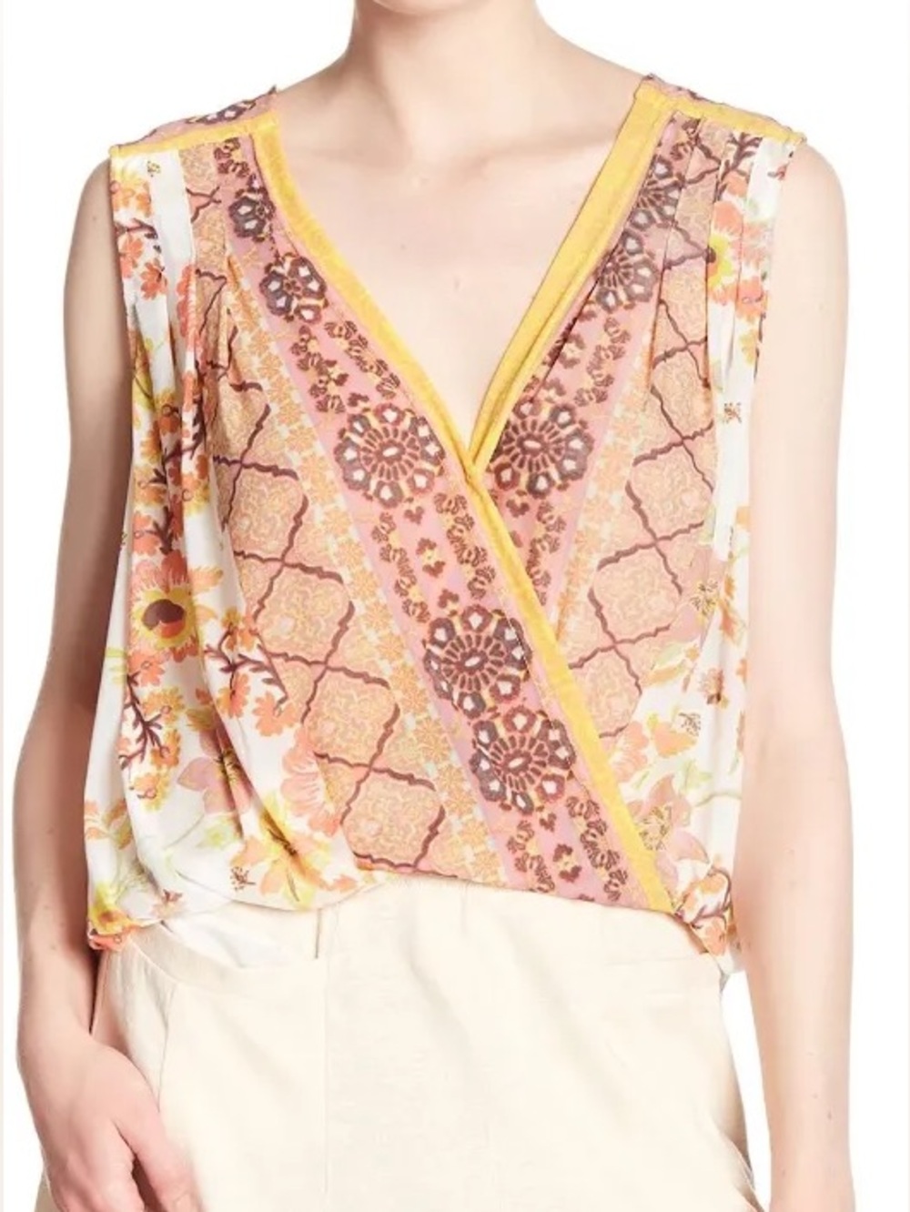 Free People Havana Mesh Tank